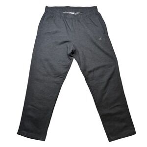 Champion Sweatpants Mens 2XL Charcoal Gray Eco Authentic Fleece Relaxed‎